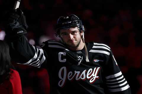 Devils star Nico Hischier rescues Swiss family from water in heroic moment