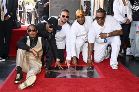 Bone Thugs-N-Harmony Receive Star on Hollywood Walk of Fame With Fat Joe & Ice-T Singing..