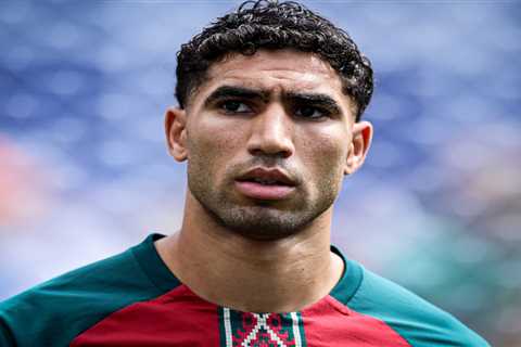 Achraf Hakimi’s ex stuns in bikini before Morocco-France World Cup game