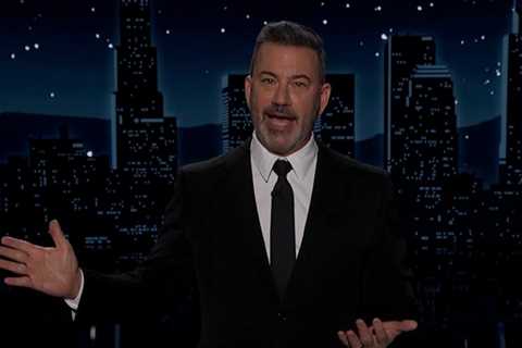 Jimmy Kimmel Parodies Mitch McConnell's Hospital Photo With His Wife
