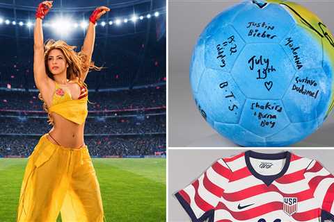 World Cup Auction Features Signed Jerseys, Shakira Outfit, and More