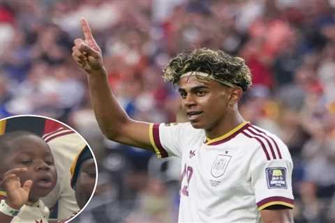 Lamine Yamal’s younger brother shares adorable World Cup moment with Spain star after win