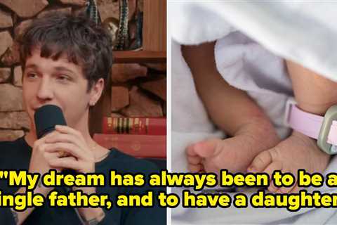 Role Model Just Said That His “Dream” Is To Be A Single Dad To A Daughter Born Via Surrogate, And..