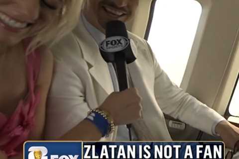 Zlatan Ibrahimovic ‘s–ting in my pants’ as Fox crew takes helicopter to World Cup Final
