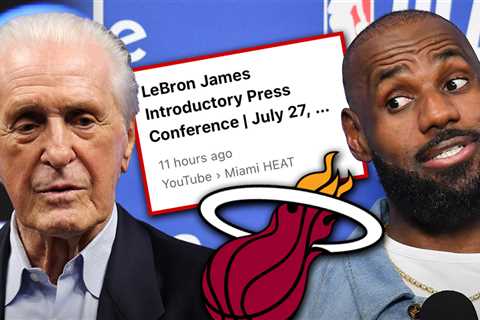 Miami Heat Posts 'LeBron James Introductory Press Conference' Link, Team Claims Mistake