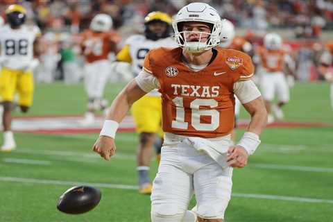 What Arch Manning dealt with last season would have ‘destroyed 99 percent’ of other QBs: Texas coach