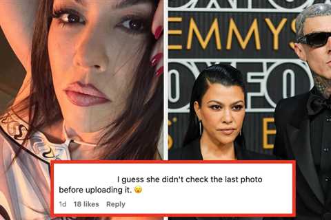 After Her Accidental Instagram Nip Slip Went Viral, Kourtney Kardashian Responded Directly In The..
