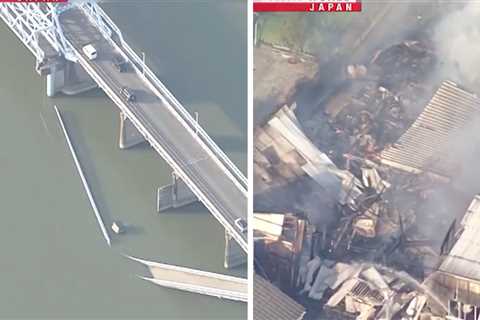 Japan Rocked By Major 7.1 Magnitude Earthquake
