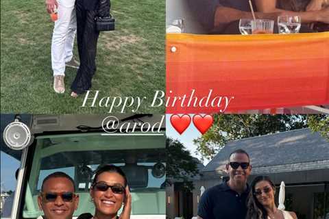 Alex Rodriguez’s new girlfriend celebrates his 51st birthday with PDA photos