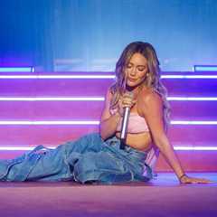 Hilary Duff Pays Tribute to Late Ex Aaron Carter During Lucky Me Tour Stop in Philadelphia