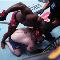 Ex-Jets linebacker earns UFC contract after wild 34-second knockout