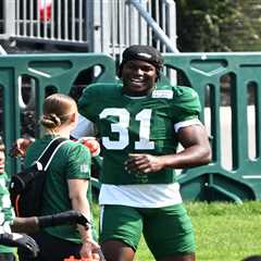 David Bailey has would-be sack of Baker Mayfield as Jets rookie continues outstanding camp