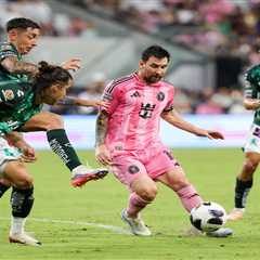 Lionel Messi returns for Inter Miami in Leagues Cup loss in first game since father’s death