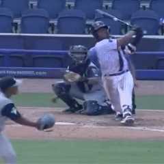 CC Sabathia’s son Carsten hits first pro home run with Yankees great in attendance: ‘Super cool..