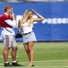 Jaxson Dart’s girlfriend responds after WAG training camp controversy