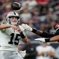 Fernando Mendoza’s welcome-to-the-NFL moment happens instantly against Texans