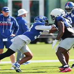 Giants already seeing payoff from demanding John Harbaugh training camp