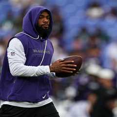 Ravens receiver allegedly broke car window in domestic incident — with 3-month old child inside