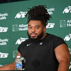 Dylan Parham meshing with Jets O-line as lone newcomer in unit