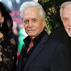 Michael Douglas' Dad Kirk Took Care of Catherine Zeta-Jones In His Will