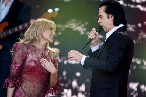 Kylie Minogue Joins Nick Cave and the Bad Seeds for ‘Where the Wild Roses Grow’ in Brighton