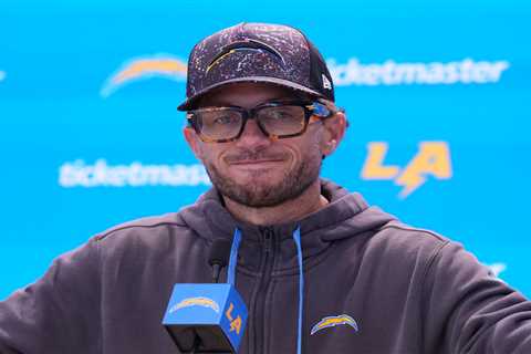 Chargers OC drops hilarious Anchorman line — and a serious warning about Omarion Hampton