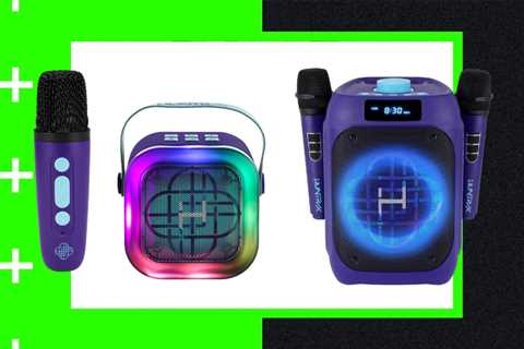 This Official ‘KPop Demon Hunters’ Karaoke Machine Is Designed for Amateur Singers & (Soda) Pop..