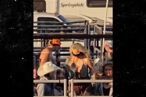 Bunnie XO Spotted Holding Hands With Dylan Wolf at Ventura Rodeo