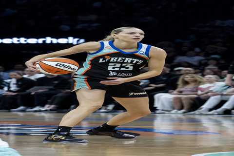 Liberty win by 40 as Aces rest stars in potential WNBA playoff preview