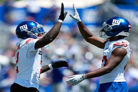 The risk and upside of the Giants’ surprisingly even cornerback competition