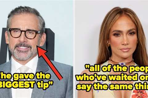 Rude, Entitled, And Doesn't Tip A Penny: Servers Are Revealing The Best And Worst Celebrity Tippers