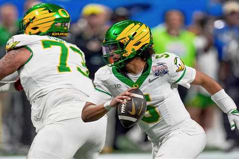 Oregon prediction, odds, best bet: Fade Dante Moore, Ducks 2026 win total
