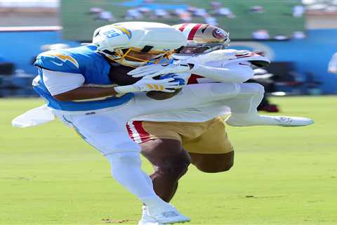 Chargers rookie openly mocks 49ers defense after joint practice: ‘We tore them up’
