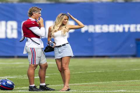 Jaxson Dart’s girlfriend responds after WAG training camp controversy