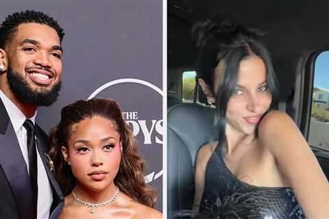 A Guest At Jordyn Woods’s Star-Studded Wedding Is Going Viral For Her “Diabolical” Sheer Dress