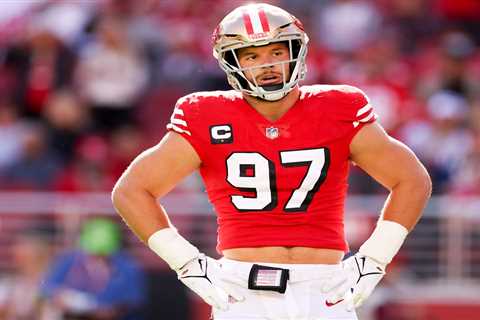 Nick Bosa’s model girlfriend drops relationship hint after getting gorgeous gift