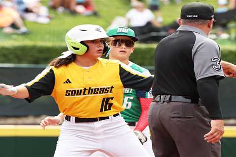 Kinley Rasmus breaks record for hits by girl at Little League World Series