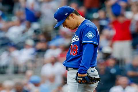 Alarm bells grow louder as Dodgers get shut out by Chris Sale, swept by Braves