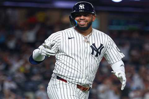 Luis García Jr. is making the questions about his Yankees fit look silly