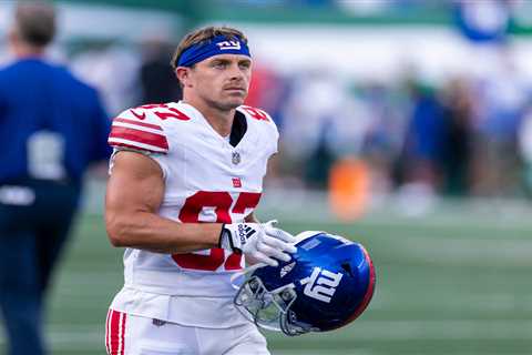 Giants cut Braxton Berrios — for now
