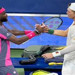 Frances Tiafoe rallies to hold off fellow American’s upset bid in US Open thriller