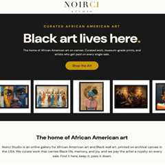 Noirci Studio Is the Black-Owned Online Shop Making African American Wall Art Prints Collectible