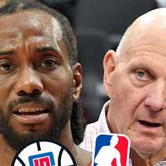 NBA Drops Hammer On Clippers, Steve Ballmer In Kawhi Salary Cap Probe