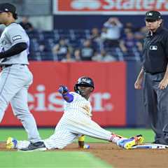 Jazz Chisholm Jr. exits with thumb injury in Yankees concern: ‘We’ll see’