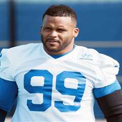 Rams address Aaron Donald’s Week 2 status after losing Myles Garrett