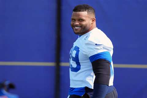 Rams rumors: Aaron Donald’s mysterious Rams Week 1 status less likely