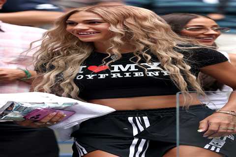 Trinity Rodman makes her presence known at US Open with unique Ben Shelton crop top