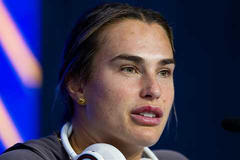 Aryna Sabalenka Clashes with U.S. Open Reporter Over Partying Question