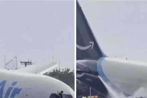 Firefighters Try to Rescue People From Cockpit After Deadly Amazon Plane Crash, Video Shows