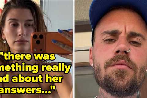 This Palpably Awkward Interview Between Justin And Hailey Bieber Is Going Viral For All The Wrong..